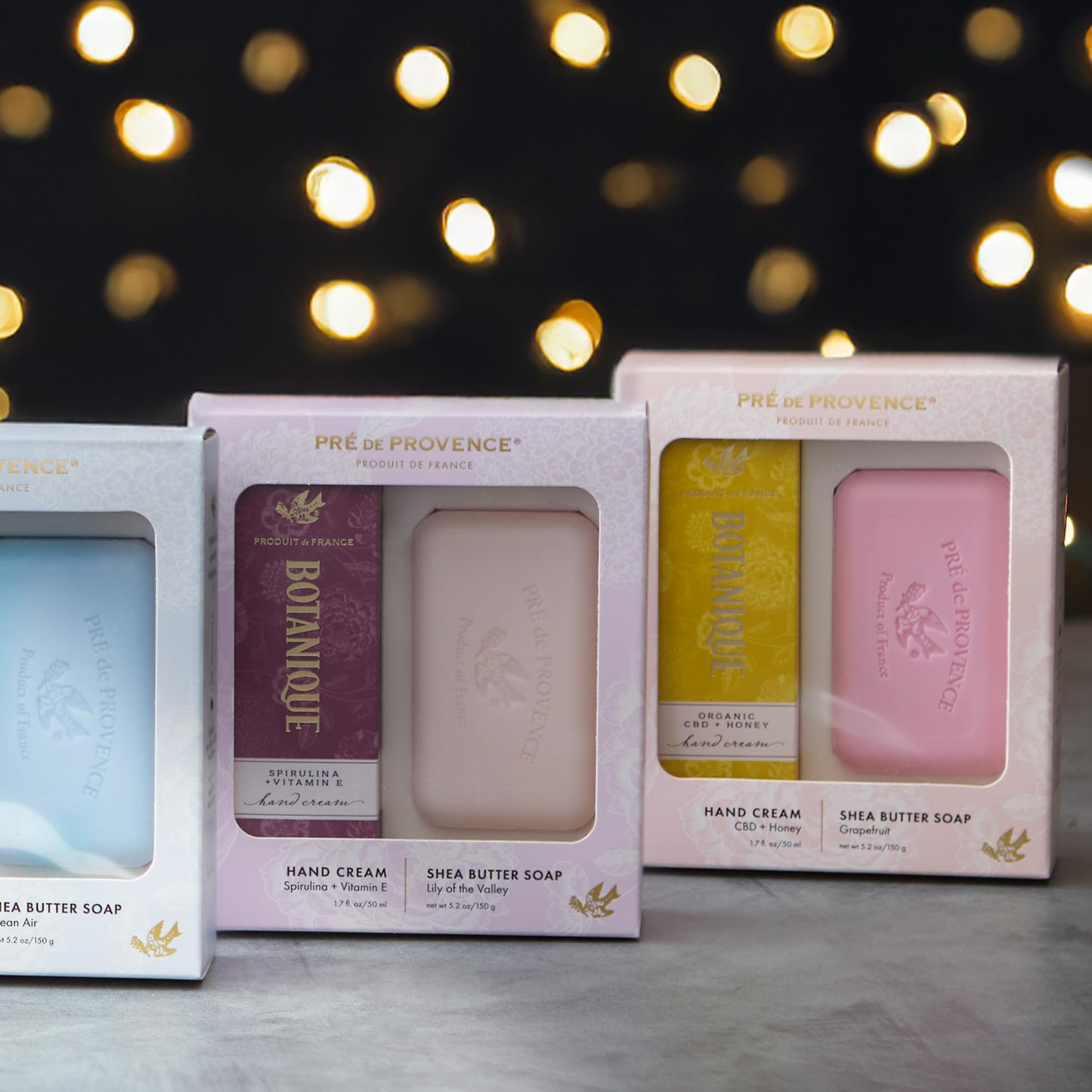 Pre de Provence Botanique 50ml Hand Cream/150g Heritage Soap Bar Gift Set, Spirulina & Vitamin E + Lily of the Valley Beauty and Personal Care Pre de Provence