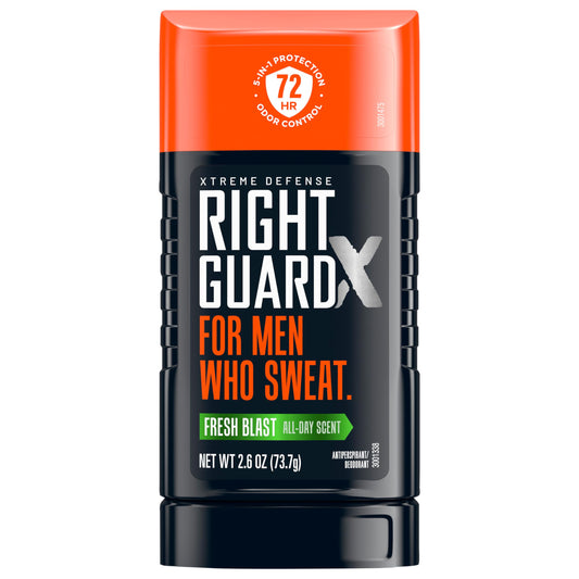 Right Guard Xtreme Defense Fresh Blast Solid 2.6 Ounce 72Hr (76ml) Beauty and Personal Care Right Guard