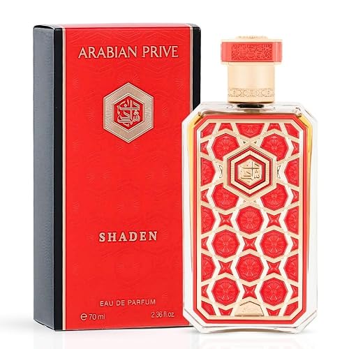 RASASI Arabian Prive Shaden Eau de Parfum Spray 70ml (2.36 Oz) | Luxury Warm Spicy Perfume with Raspberry, Rose & Sandalwood | Luxurious Arabian Beauty & Personal Care RASASI