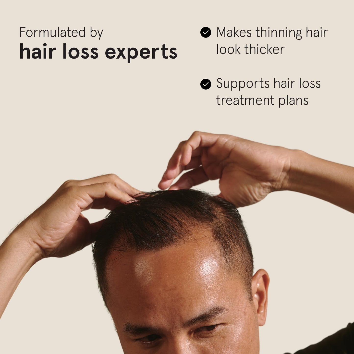 Keeps Thickening Pomade for Men - Matte Finish Medium Hold Styling Pomade - Biotin Hair Styling for Fuller Thicker Looking Hair - Ethanol & Propylene Beauty & Personal Care Keeps