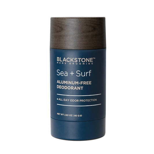 Blackstone Men's Grooming Aluminum-Free Deodorant - All Day Odor Protection - Long Lasting Protection - Sea & Surf (2.82 oz) Beauty and Personal Care Blackstone
