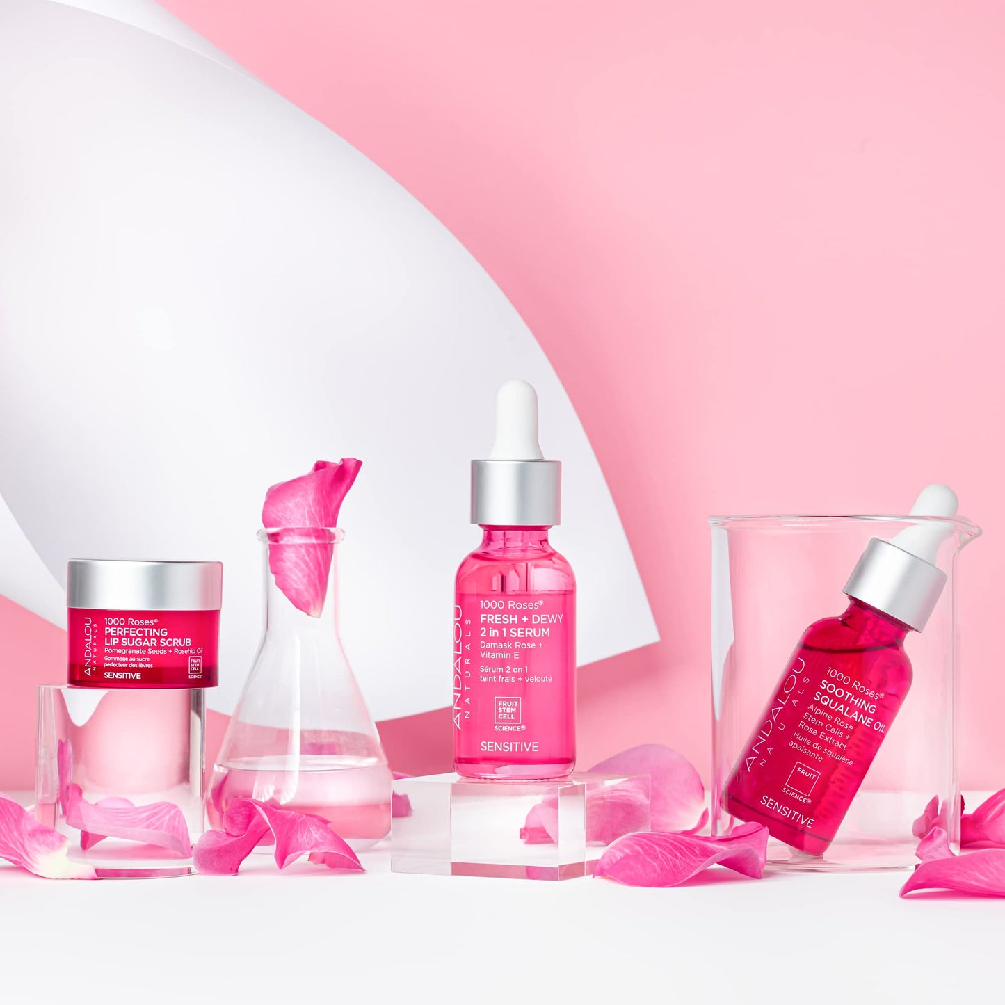 1000 ROSES® Perfecting Lip Sugar Scrub Beauty & Personal Care Andalou Naturals