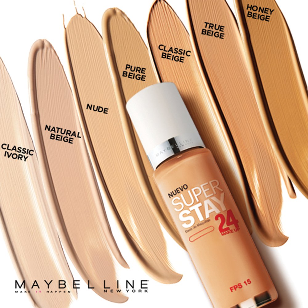 Maybelline New York Super Stay 24Hr Makeup, Natural Beige, 1 Fluid Ounce Beauty & Personal Care MAYBELLINE