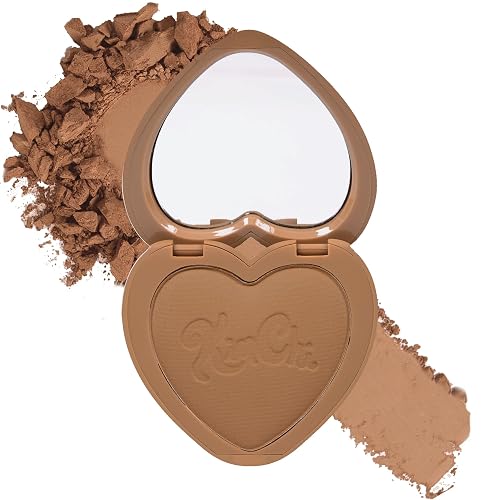 KimChiChic Beauty Thailor Bronzer, Silky Matte Finish for a Sun-Kissed Glow, Buildable Formula, Heart-Shaped Compact with Mirror, Cruelty-Free, I Went Beauty & Personal Care Kimchi Chic