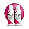 Adore Semi Permanent Hair Color (142 Pink Blush) (2 Pack) | Vegan & Cruelty-Free Pink Hair Dye | No Ammonia, No Peroxide, No Alcohol | 4 Fl Oz Beauty & Personal Care Adore