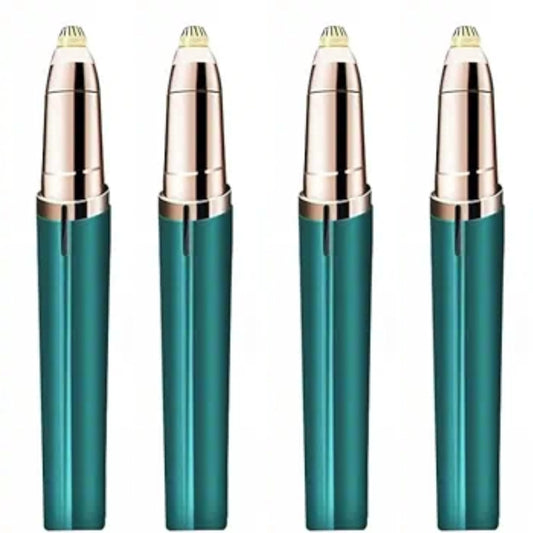 UQABS 4PCS Women's Painless Electric Eyebrow Trimming Facial Hair Remover Epilator Trim (White) Beauty and Personal Care UQABS