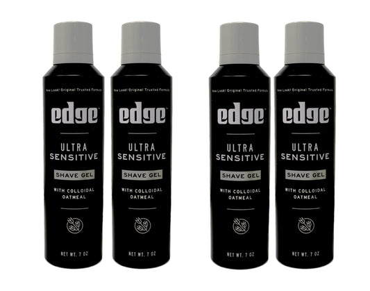 Edge Shave Gel Ultra Sensitive, Fragrance Free 7 oz ( Pack of 4) Beauty & Personal Care Edge