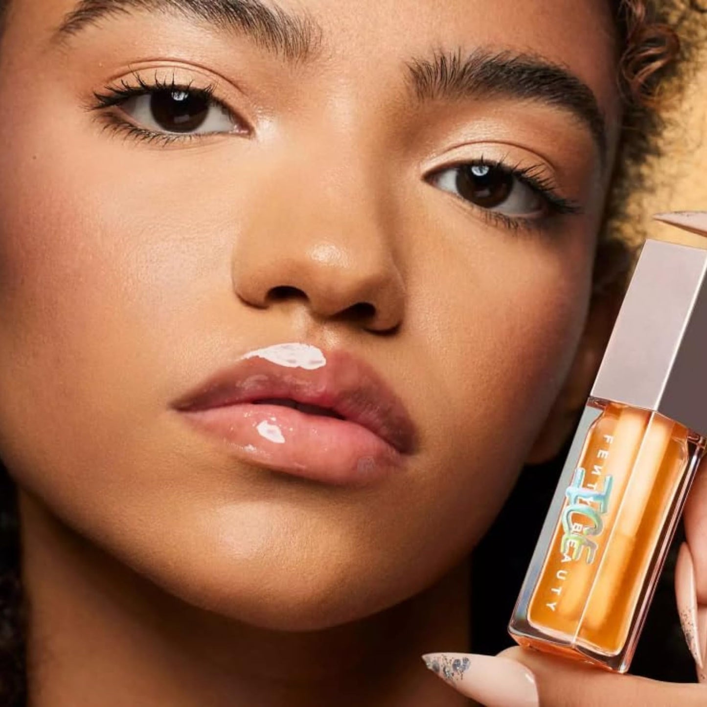 FENTY BEAUTY by Rihanna Gloss Bomb Ice Cooling Lip Luminizer - Melon Chillz (9 mL/.3 Fl Oz) Beauty & Personal Care FENTY BEAUTY