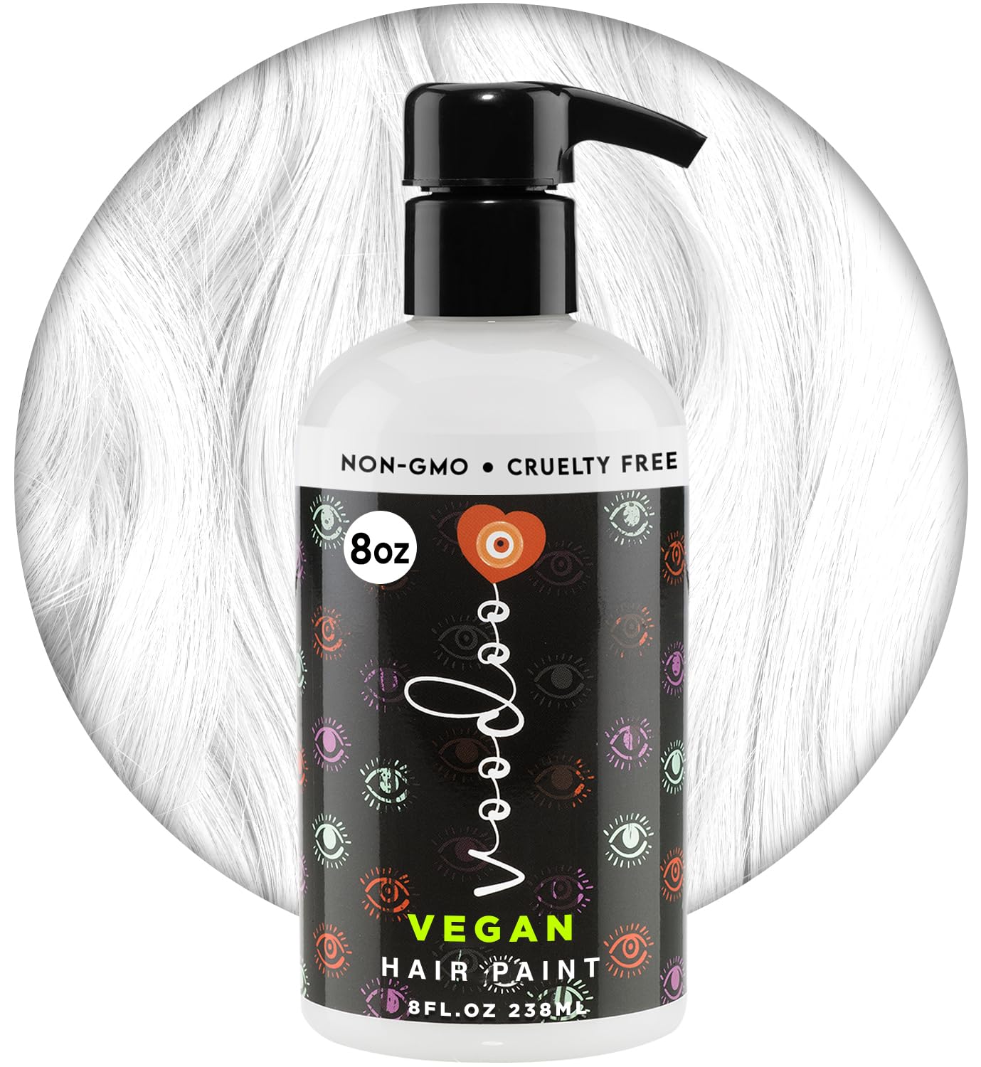 MOEHAIR Semi-Permanent Hair Color | Clear Hair Dye 8 Oz | No Ammonia, Sulfate or Paraben | Vegan & Cruelty-Free | Intermixable & Gentle Formula | Mix Beauty & Personal Care MOEHAIR