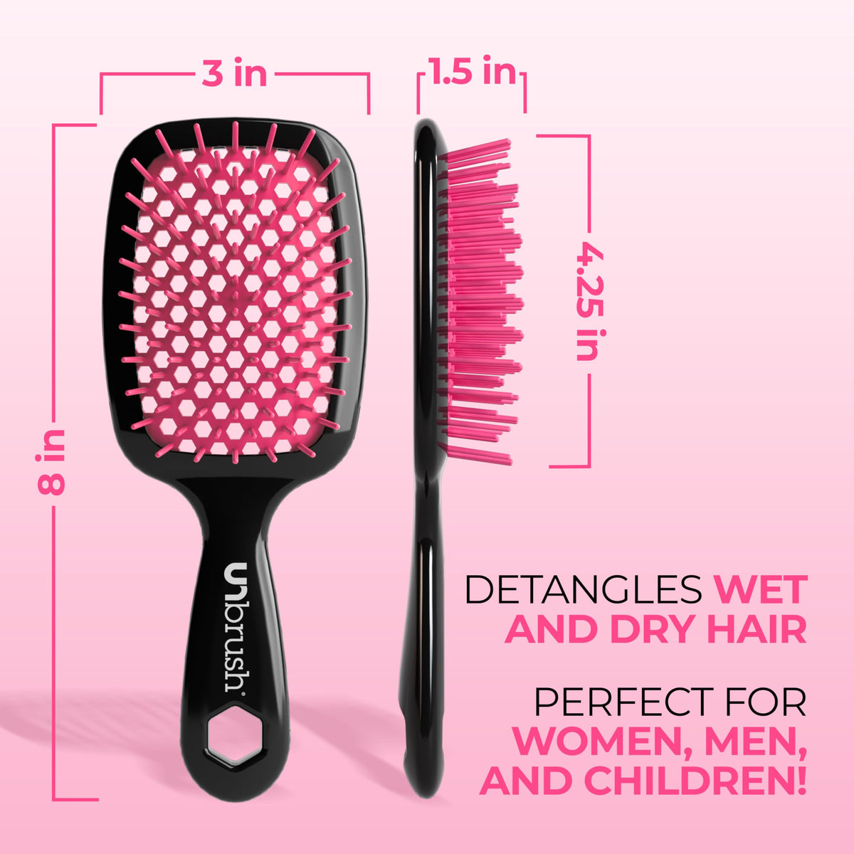 FHI Heat UNbrush Detangling Brush for Wet & Dry Hair
