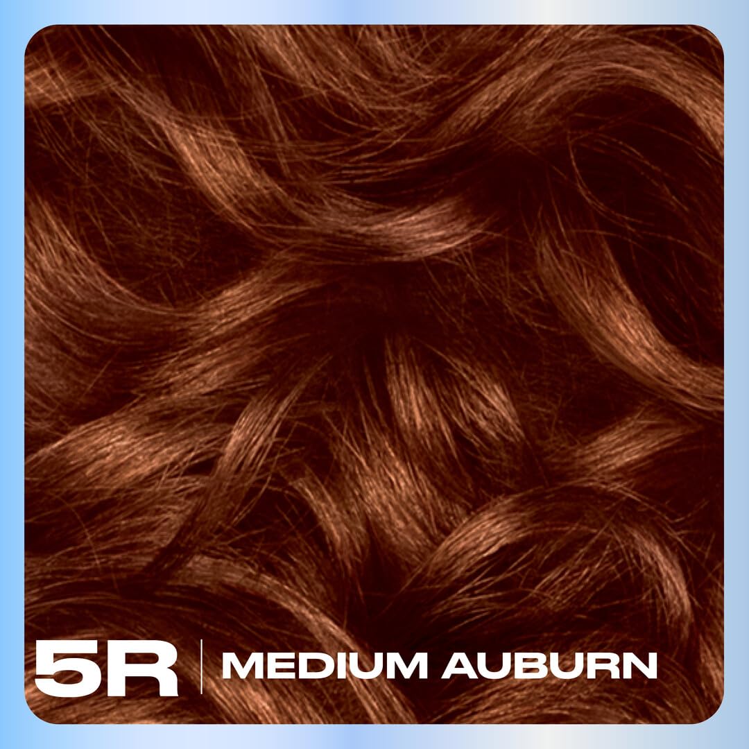 Clairol Nice'n Easy Permanent Hair Dye, 5R Medium Auburn | 100% Gray Coverage | Long?Lasting, Natural?Looking Color & Shine | Pack of 1 Beauty & Personal Care Clairol