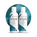 Adore Semi Permanent Hair Color (168 Emerald) (2 Pack) | Vegan & Cruelty-Free Green Hair Dye | No Ammonia, No Peroxide, No Alcohol | 4 Fl Oz Beauty & Personal Care Adore
