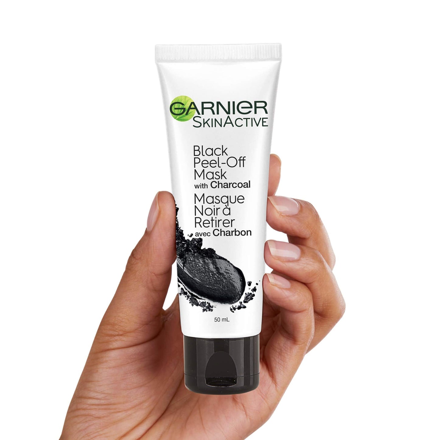 Garnier Black Peel Off Mask With Charcoal Facial Treatments 1.7 fl oz, Clean+ Beauty & Personal Care Garnier