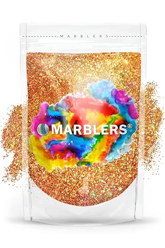 MARBLERS Holographic Glitter [Holo Juicy Pop] 3oz (85g) | Fine | Non-Toxic, Vegan, Cruelty-Free | Face, Body, Eyeshadow, Hair, Festival, Party Makeup Beauty & Personal Care MARBLERS