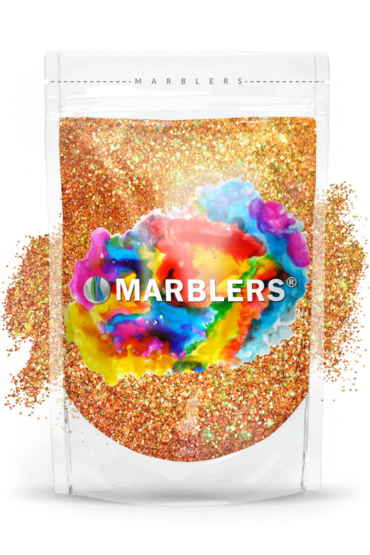 MARBLERS Holographic Glitter [Holo Juicy Pop] 3oz (85g) | Fine | Non-Toxic, Vegan, Cruelty-Free | Face, Body, Eyeshadow, Hair, Festival, Party Makeup Beauty & Personal Care MARBLERS