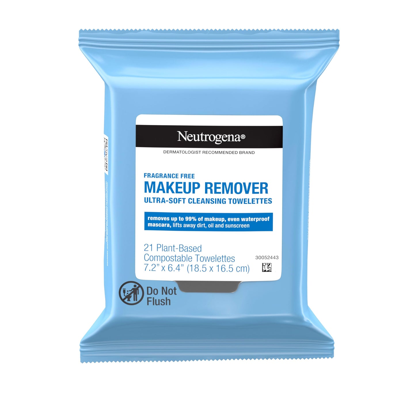 Neutrogena Fragrance-Free Makeup Remover Wipes, Daily Facial Cleanser Towelettes, Gently Removes Oil & Makeup, Alcohol-Free Makeup Wipes, 21 ct Beauty & Personal Care Neutrogena