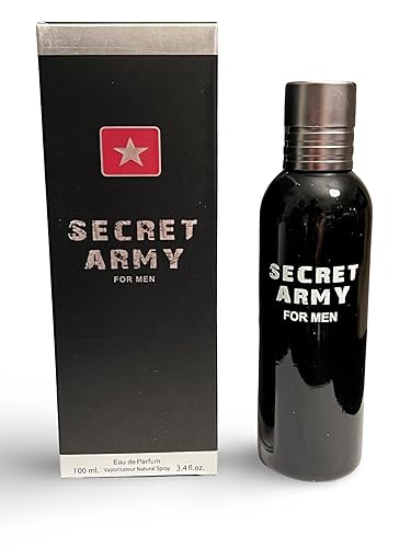 Secret Plus SECRET ARMY FOR MEN Eau de Parfum - 3.4 Fl Oz Beauty & Personal Care Secret Plus