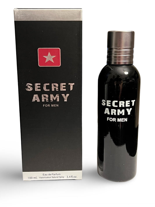 Secret Plus SECRET ARMY FOR MEN Eau de Parfum - 3.4 Fl Oz Beauty & Personal Care Secret Plus