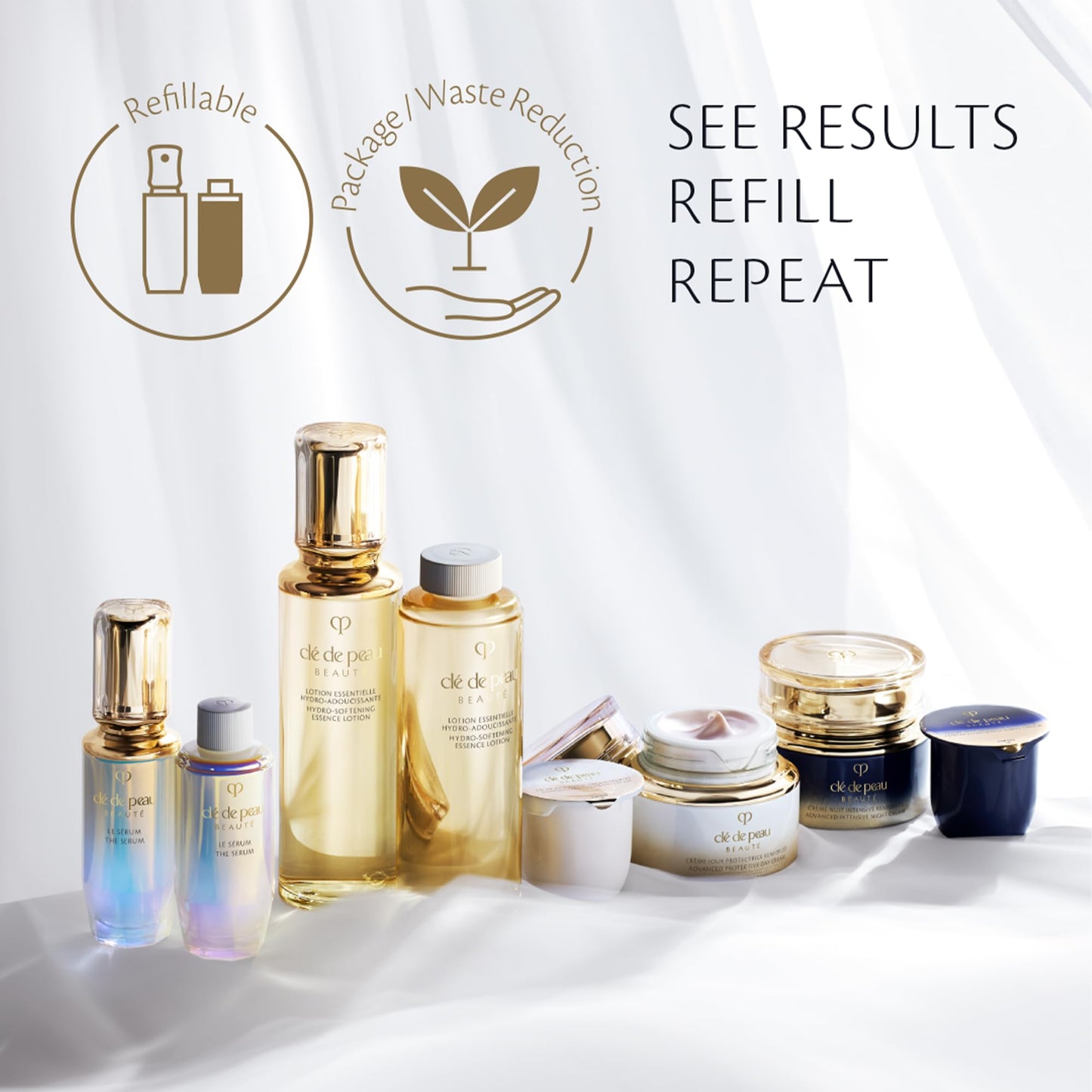 Hydro-Softening Essence Lotion (Refill) Beauty & Personal Care Clé de Peau Beauté