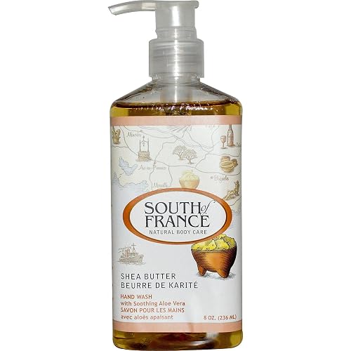 South of France, Shea Butter, Hand Wash with Soothing Aloe Vera, 8 oz (236 ml) - 2pc2 Beauty & Personal Care South Of France