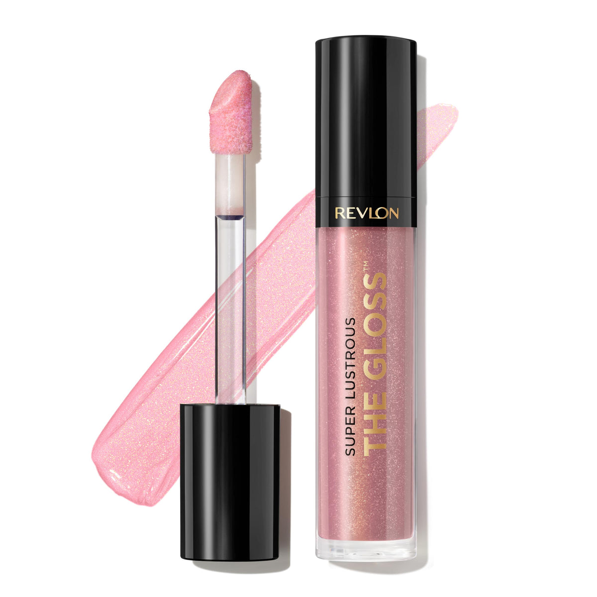 Revlon Super Lustrous Lip Gloss, Non-Sticky, Hydrating, High Shine Finish, 203 Lean In, 0.13 oz Beauty & Personal Care REVLON