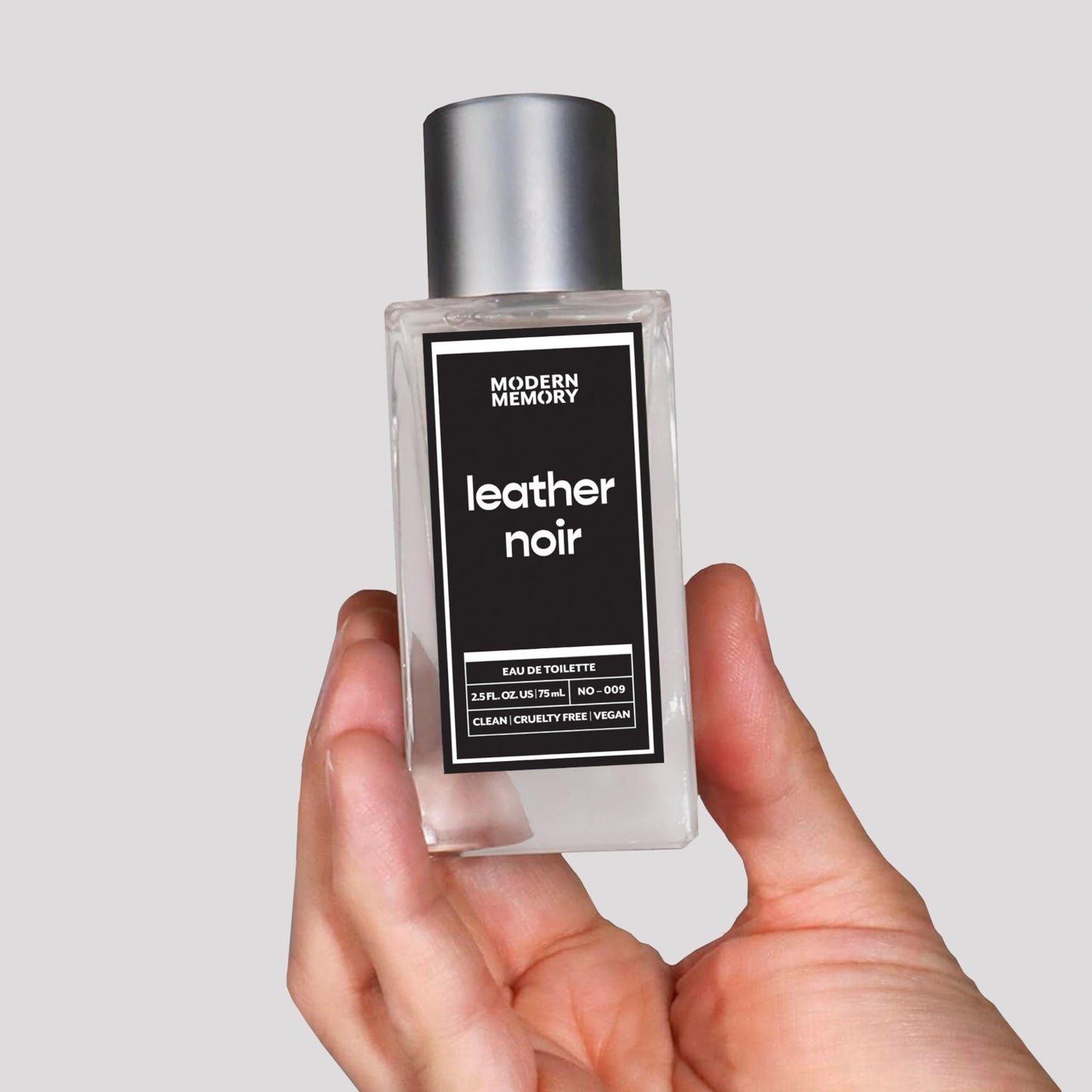 Modern Memory Leather Noir Eau de Toilette for Men, 2.5 fl oz - Notes of Cardamom, Jasmine, Amber & Moss Beauty & Personal Care Modern Memory