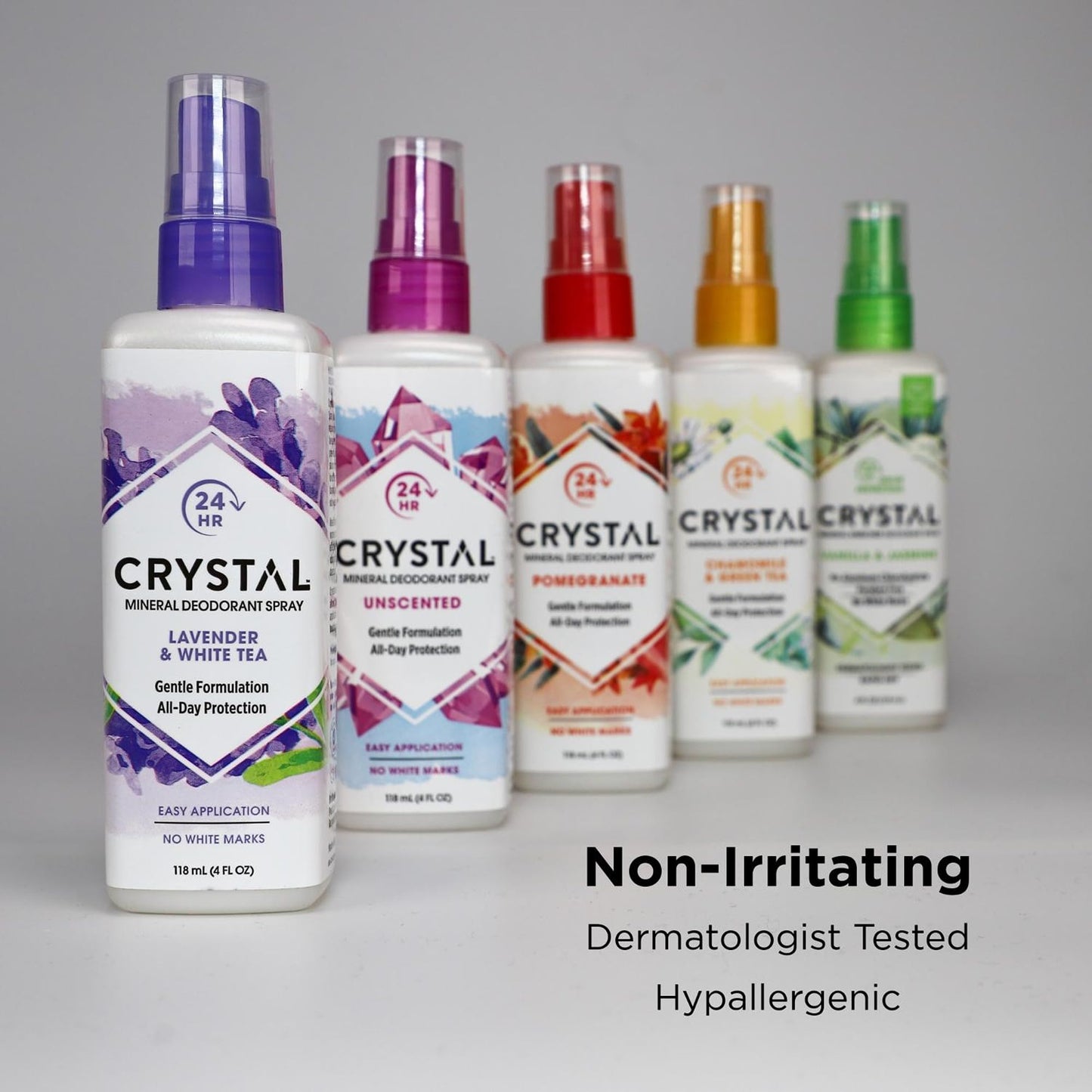 Crystal Deodorant Essence Spray 4 Ounce Chamomile/Green Tea, All Over Body Deodorant, (118ml) (3 Pack) Beauty and Personal Care Crystal Essence