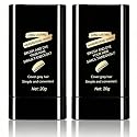 2-in-1 Hair Dye Comb Stick | Instant Dyeing, Grey Hair Concealer, Waterproof Sweatproof, Fast Root Retouching, Safe & Easy to Use 2-Pack (Black) Beauty & Personal Care KTBKGV
