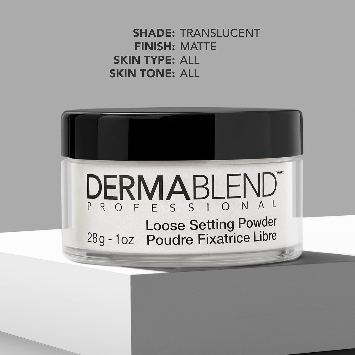 Dermablend Loose Setting Powder, Face Powder Makeup & Finishing Powder, Mattifying Finish and Shine Control Beauty & Personal Care Dermablend