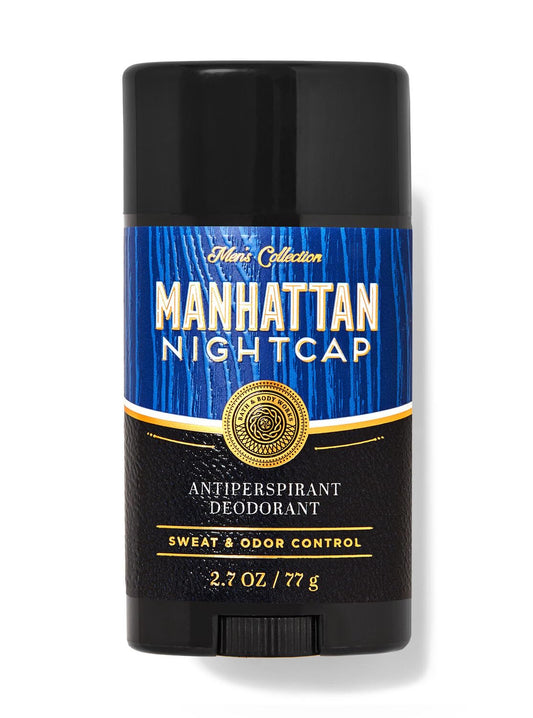 Bath & Body Works Antiperspirant Deodorant With 24-hour Sweat and Odor Protection For Men 2.7 Ounce (2.7 Ounce (Pack of 1), Manhttan Nightcap) Beauty and Personal Care Bath & Body Works