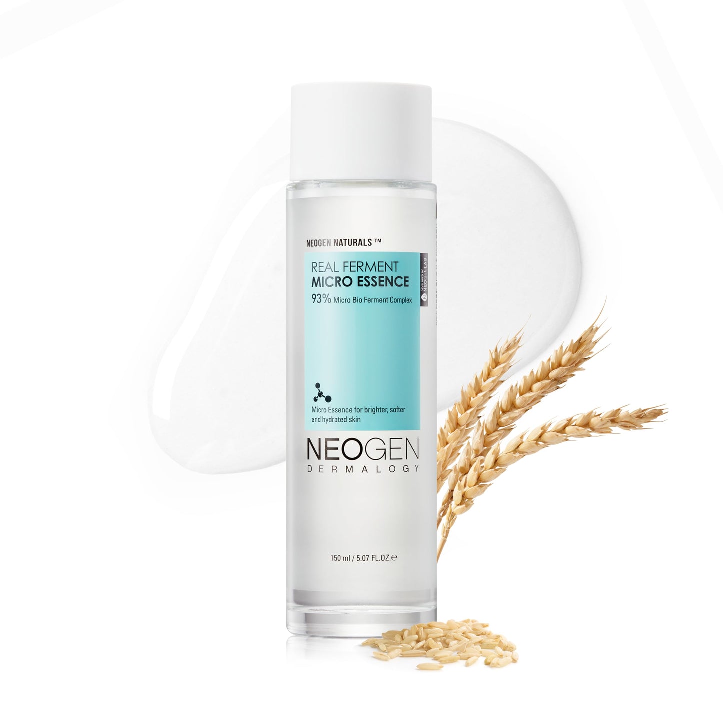 Real Ferment Micro Essence 150ml - Korean Skin Care Toner & Essence Enriched with 93% Ferments for Instantly Hydrated, Healthy Looking Skin 5.07 Fl Oz Beauty & Personal Care DERMALOGY by NEOGENLAB