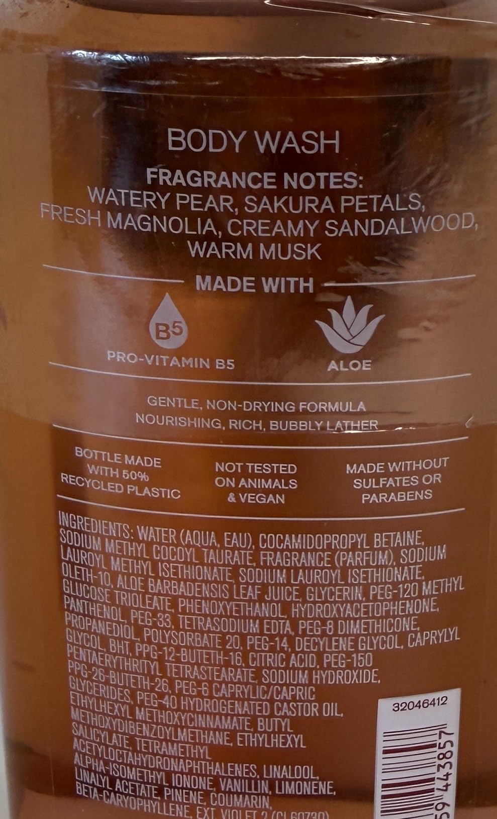 Bath & Body Works Forever Cherry Blossom Body Wash - Soft Floral Daily Shower Gel Beauty & Personal Care Bath & Body Works