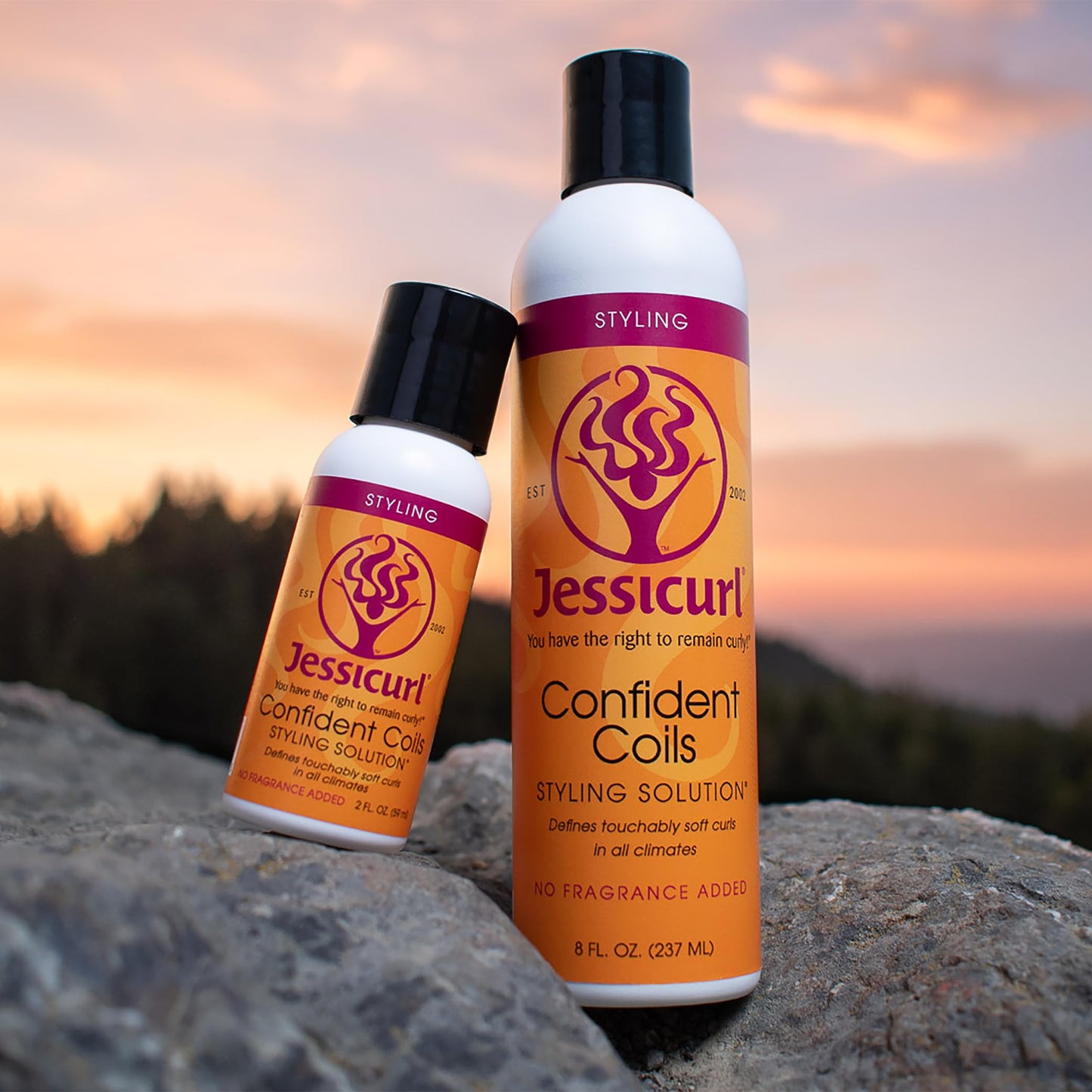 Jessicurl, Confident Coils Styling Solution, No Fragrance Added, 8 Fl oz. Curl Cream for Humidity Control and Frizz Control, Curly Hair Products Beauty & Personal Care Jessicurl