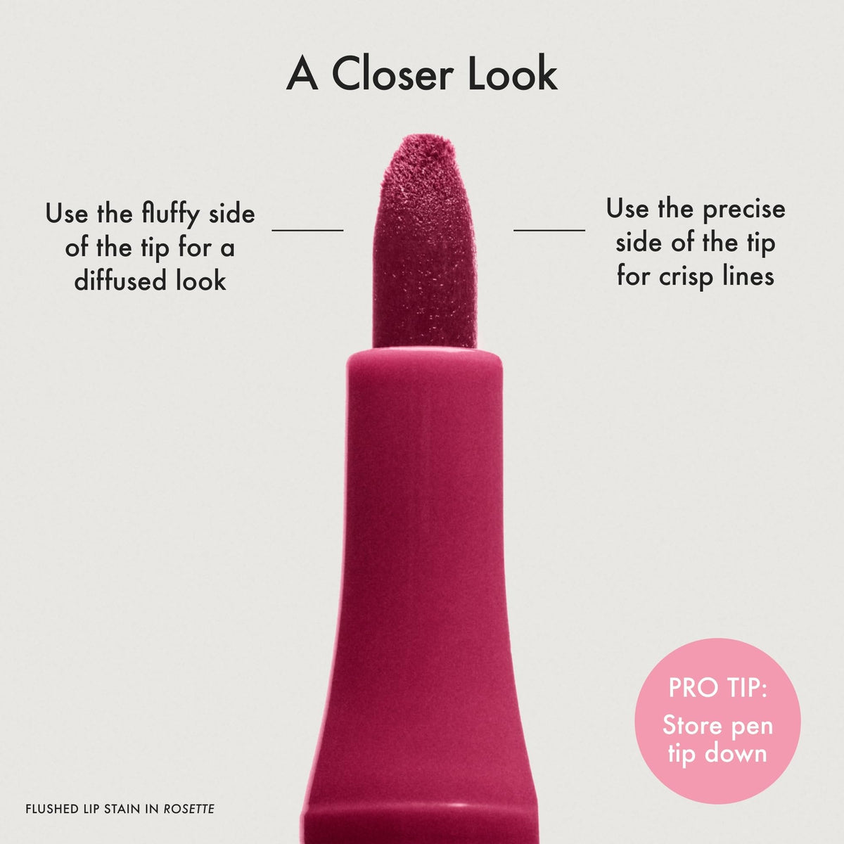 Summer Fridays Flushed Lip Stain Liner, 12hr Wear & Transfer-Proof, Slipper