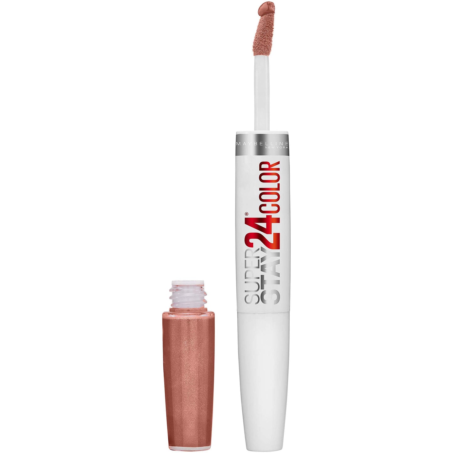 Maybelline New York Superstay 24, 2-step Lipcolor, More and More Mocha 141 Beauty & Personal Care MAYBELLINE