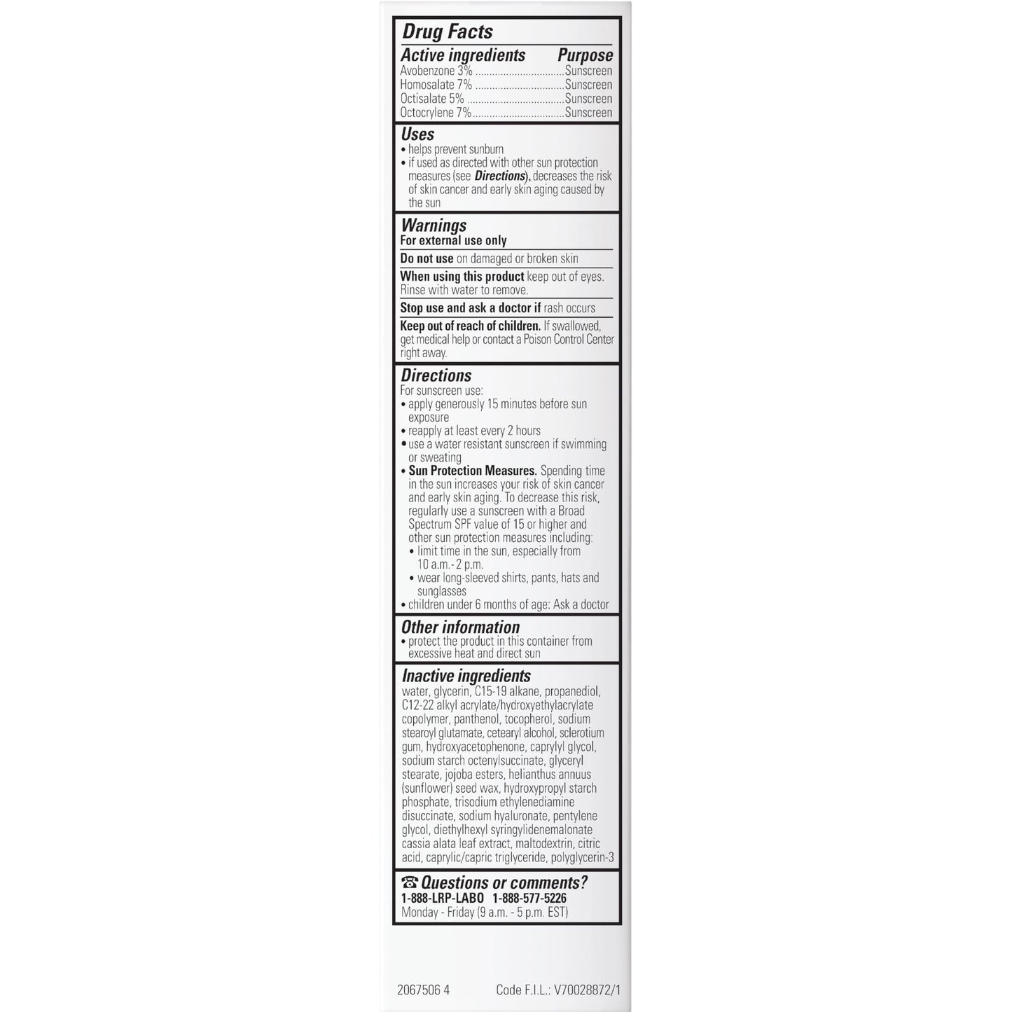 La Roche Posay Anthelios UV Hydra Sunscreen SPF 50, Daily Hydrating Sunscreen for Face with Hyaluronic Acid and Vitamin E, Broad Spectrum Invisible Beauty and Personal Care La Roche-Posay