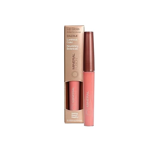 Mineral Fusion Lip Gloss, Dazzle, 0.135 Ounce Beauty & Personal Care Mineral Fusion