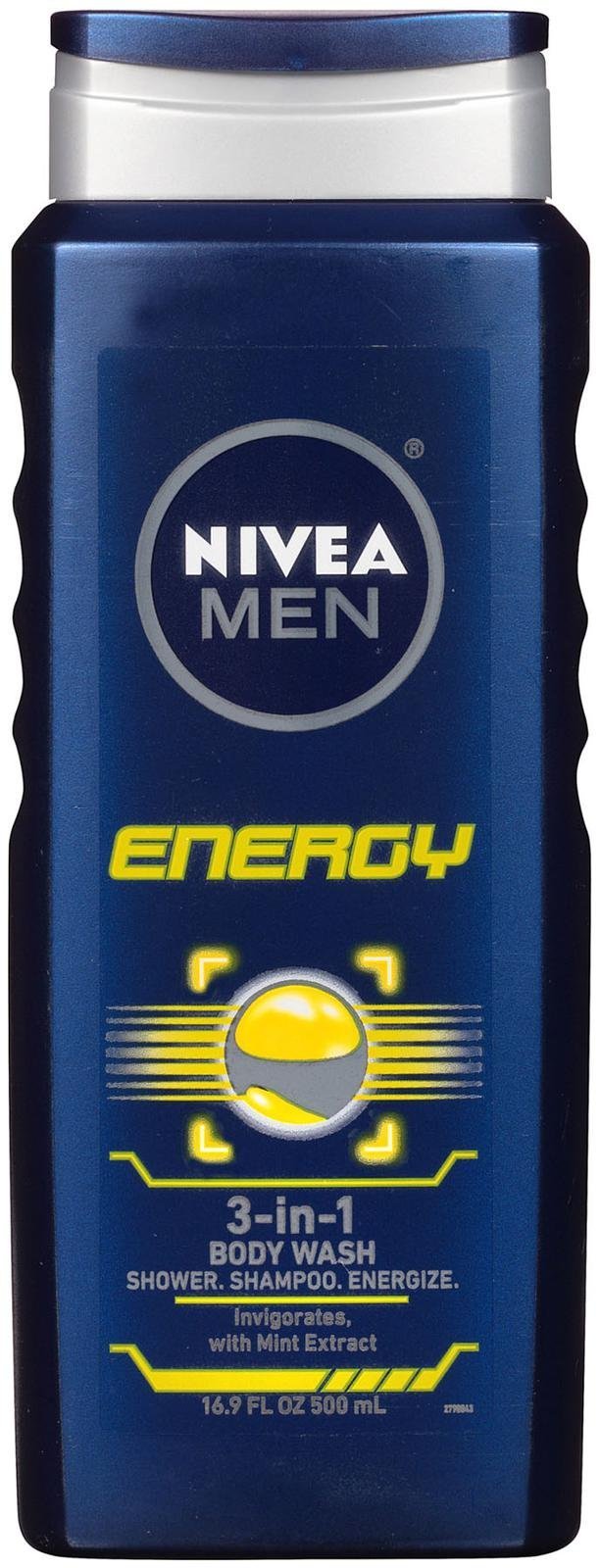 Nivea For Men Energy 3-in-1 Body Wash - 16.90 oz Beauty & Personal Care NIVEA