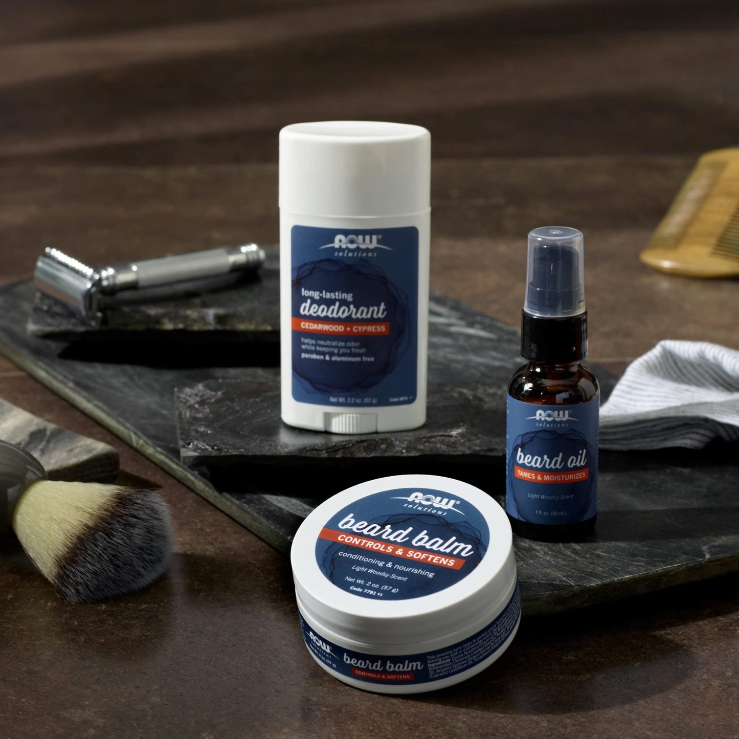 NOW Solutions, Long Lasting Deodorant, Cedarwood and Cypress, Paraben & Aluminum Free, 2.2-Ounce Beauty and Personal Care NOW Foods