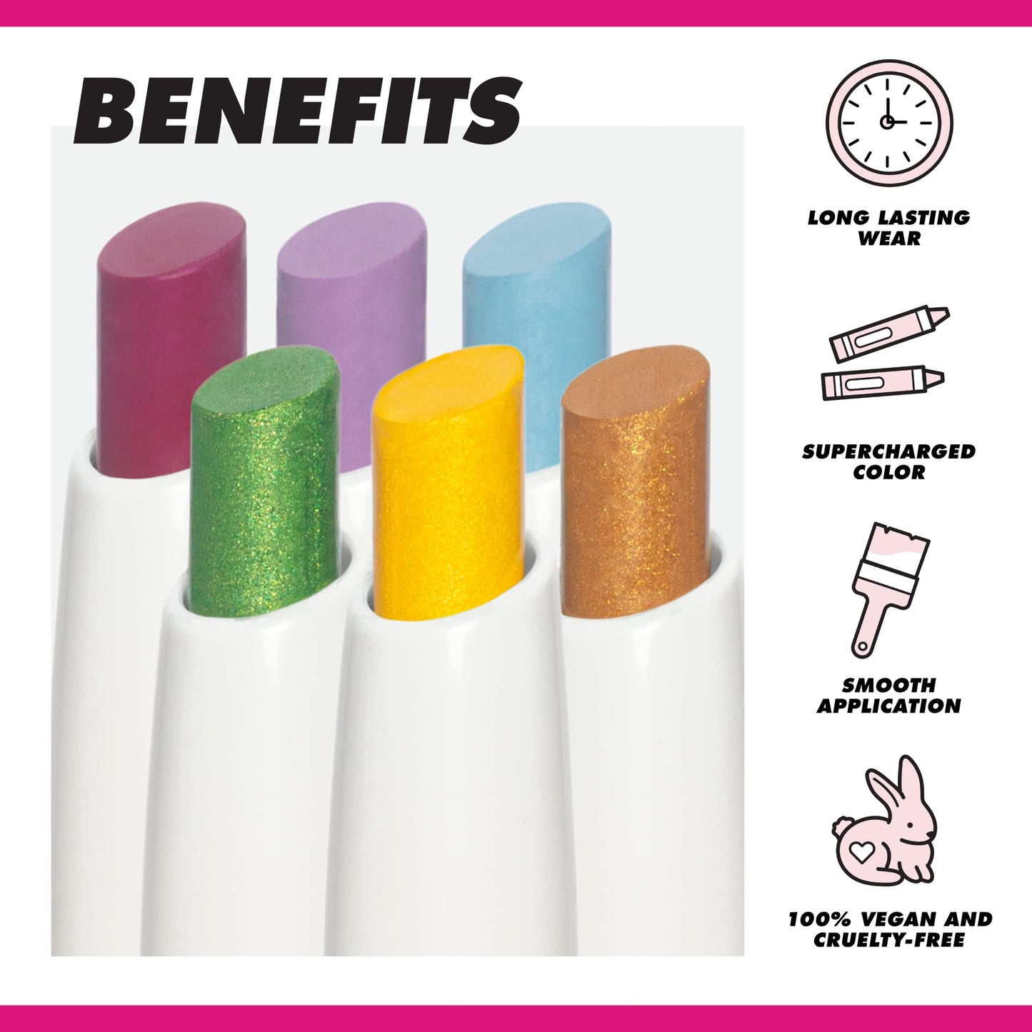 Lime Crime Electric Slide Eyeshadow & Brush Stick, As If - Lightweight 2-in-1 Eyeshadow Smudge Stick with Angled Brush for Long Lasting & Natural Beauty & Personal Care Lime Crime