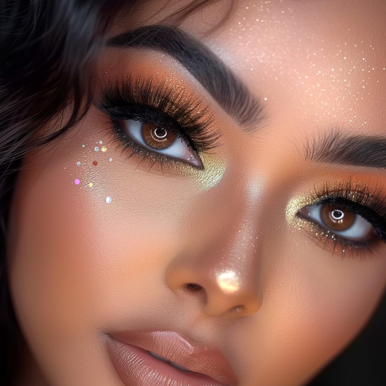 Eliace False Eyelashes Natural look 15 Pairs Fox & Cat Eye Lashes Wispy Strips, Mink Lashes Fake Eyelashes Fluffy Volume Dramatic Long Cross Wispies Beauty & Personal Care Eliace