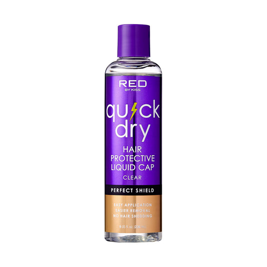 Red by Kiss Quick Dry Hair Protective Liquid Cap, Strong Lightweight Protection from Weaves Glue Damage, Fast Application, Quick Drying, & Easy Beauty & Personal Care Red by Kiss