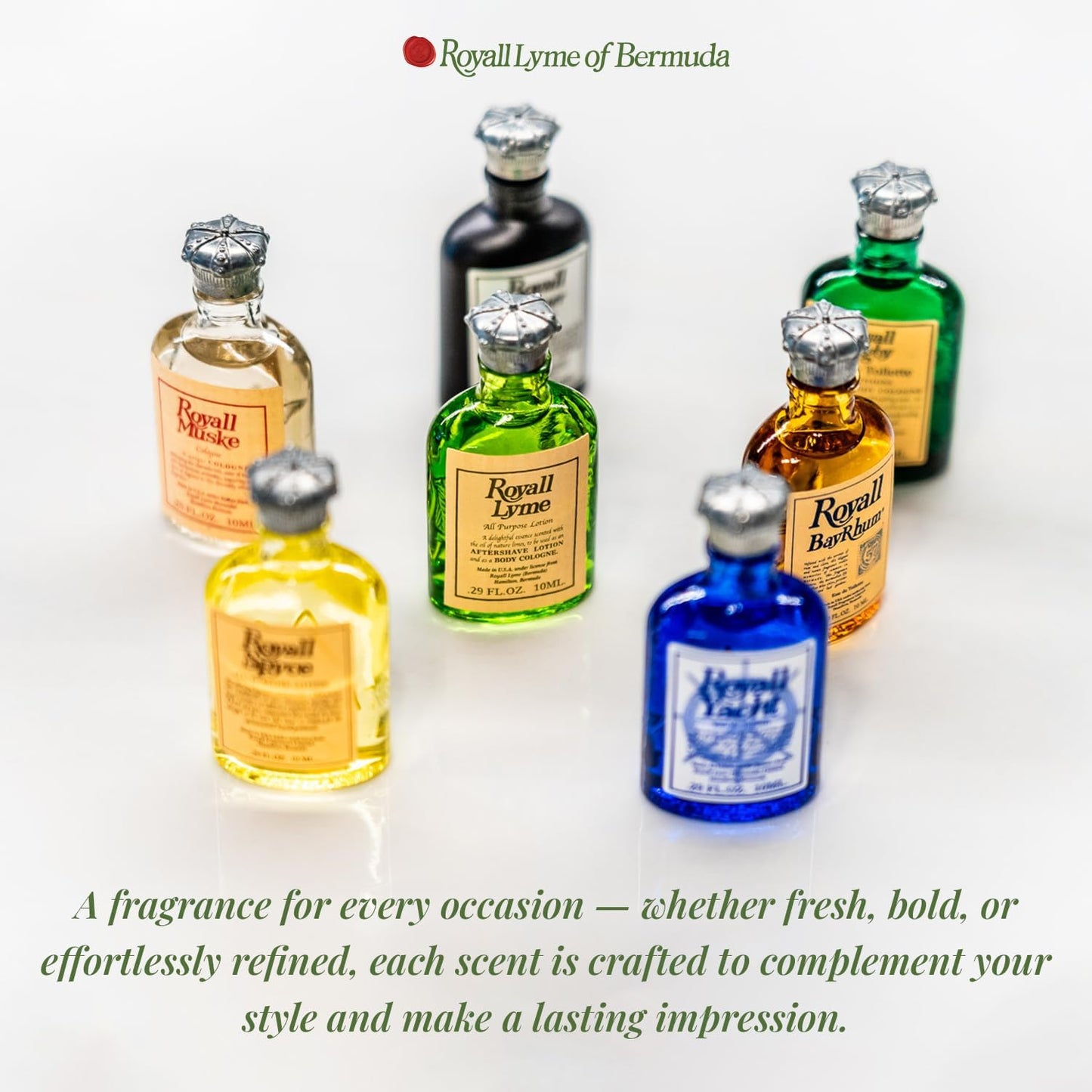 ROYALL LYME Bermuda Collection by Royall Fragrances 4 Piece Mini Variety Set men Beauty & Personal Care ROYALL LYME
