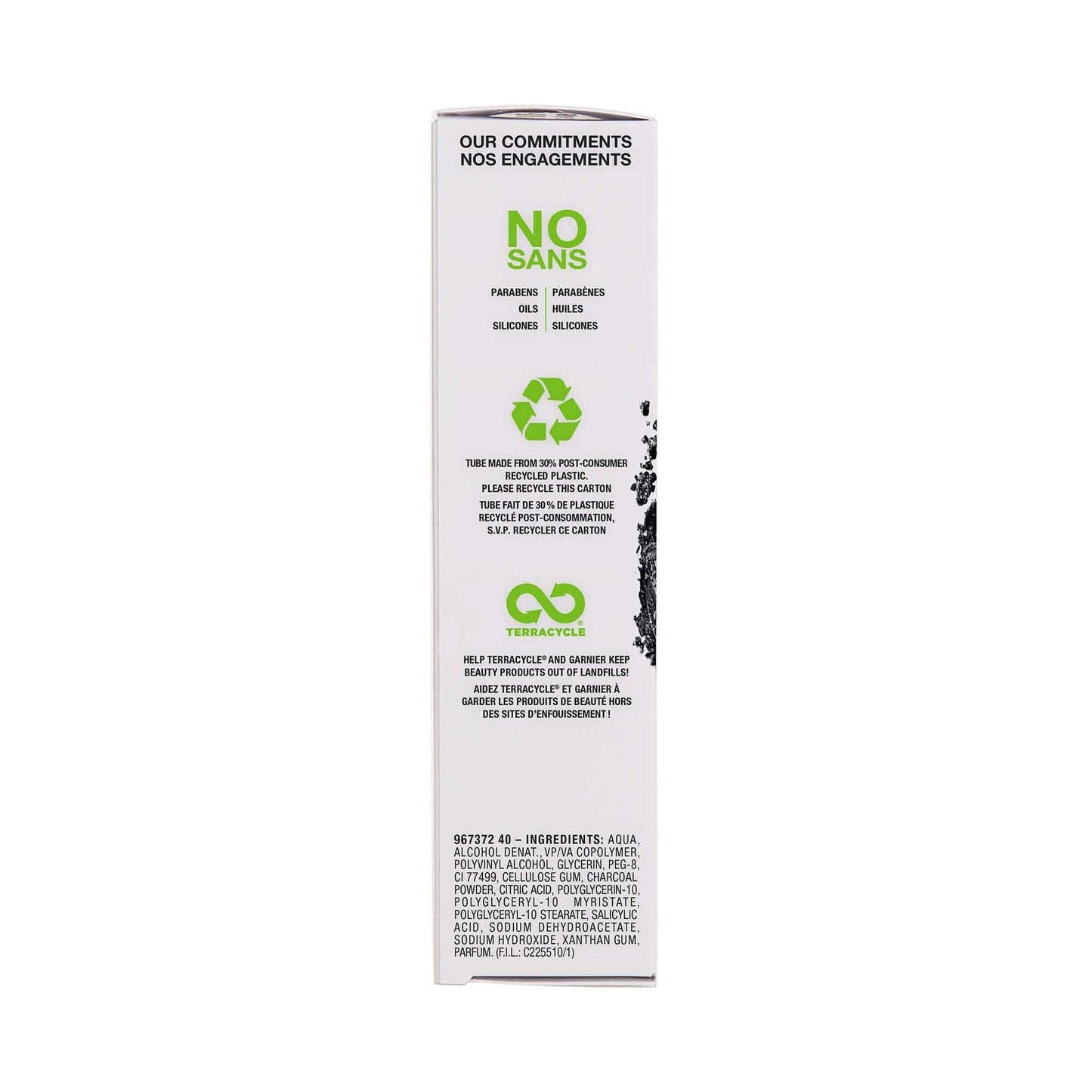 Garnier Black Peel Off Mask With Charcoal Facial Treatments 1.7 fl oz, Clean+ Beauty & Personal Care Garnier