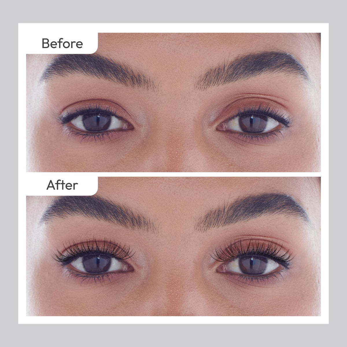 i•ENVY Extended Clear Band Faux Mink Cluster, Ultra Comfort False Eyelashes with Light & Clean Extension Look, Clean Thin Band for Natural Blending