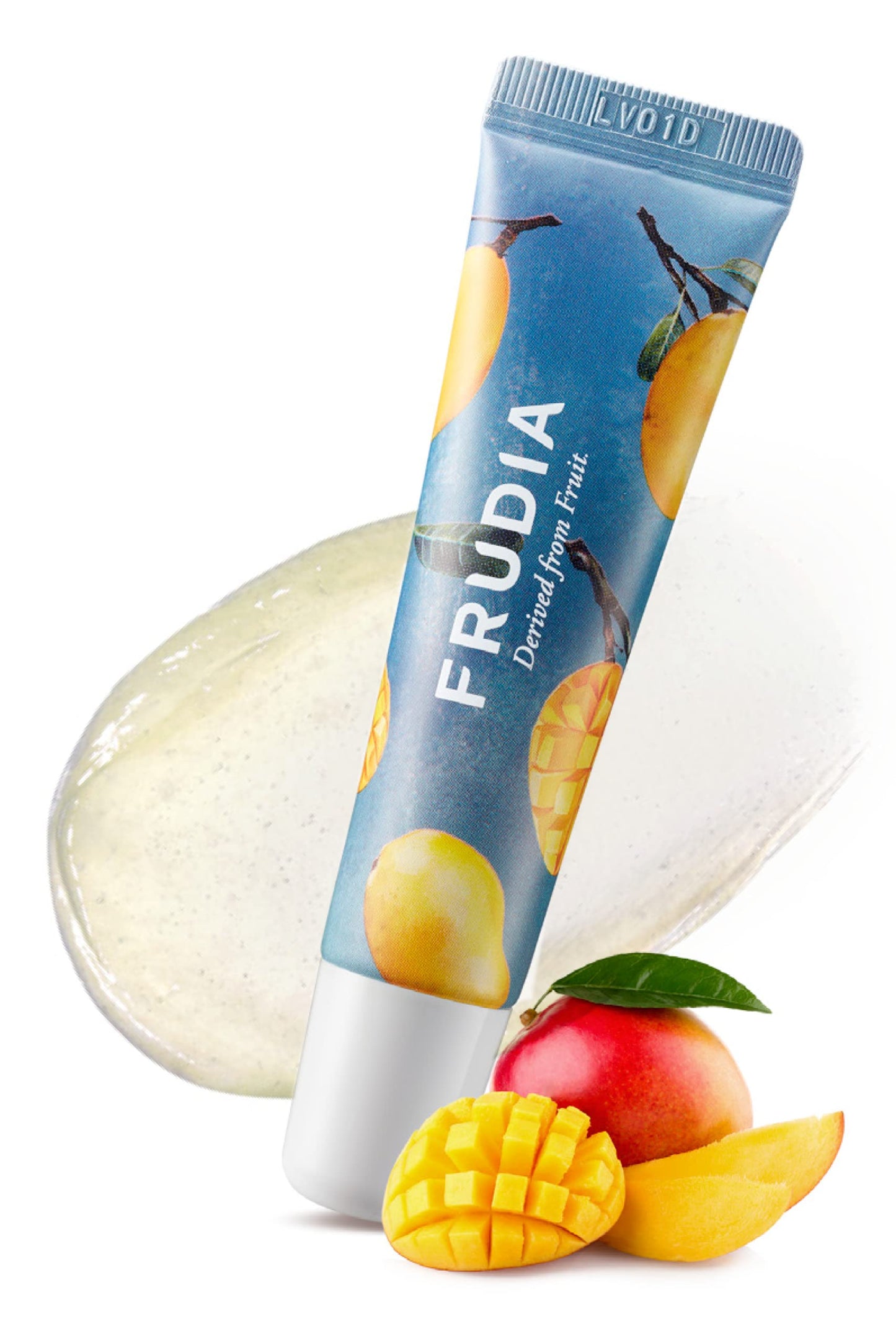 FRUDIA Mango Honey Lip Mask for Dry Cracked Lips - Tinted Moisturizing Balm for Women, Overnight Lip Plumper & Hydrating Treatment, 0.33Oz Korean Beauty and Personal Care FRUDIA