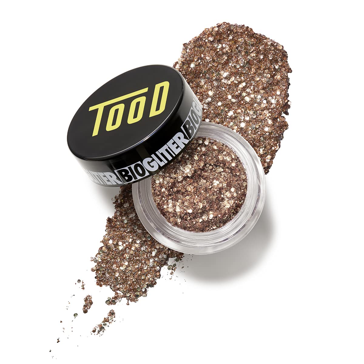 TooD - BioGlitter Biodegradable Sparkle for Face, Body + Hair | Vegan Clean Beauty for Every Body (Jasper, 0.12 oz | 3.4 g) Beauty & Personal Care TOOD