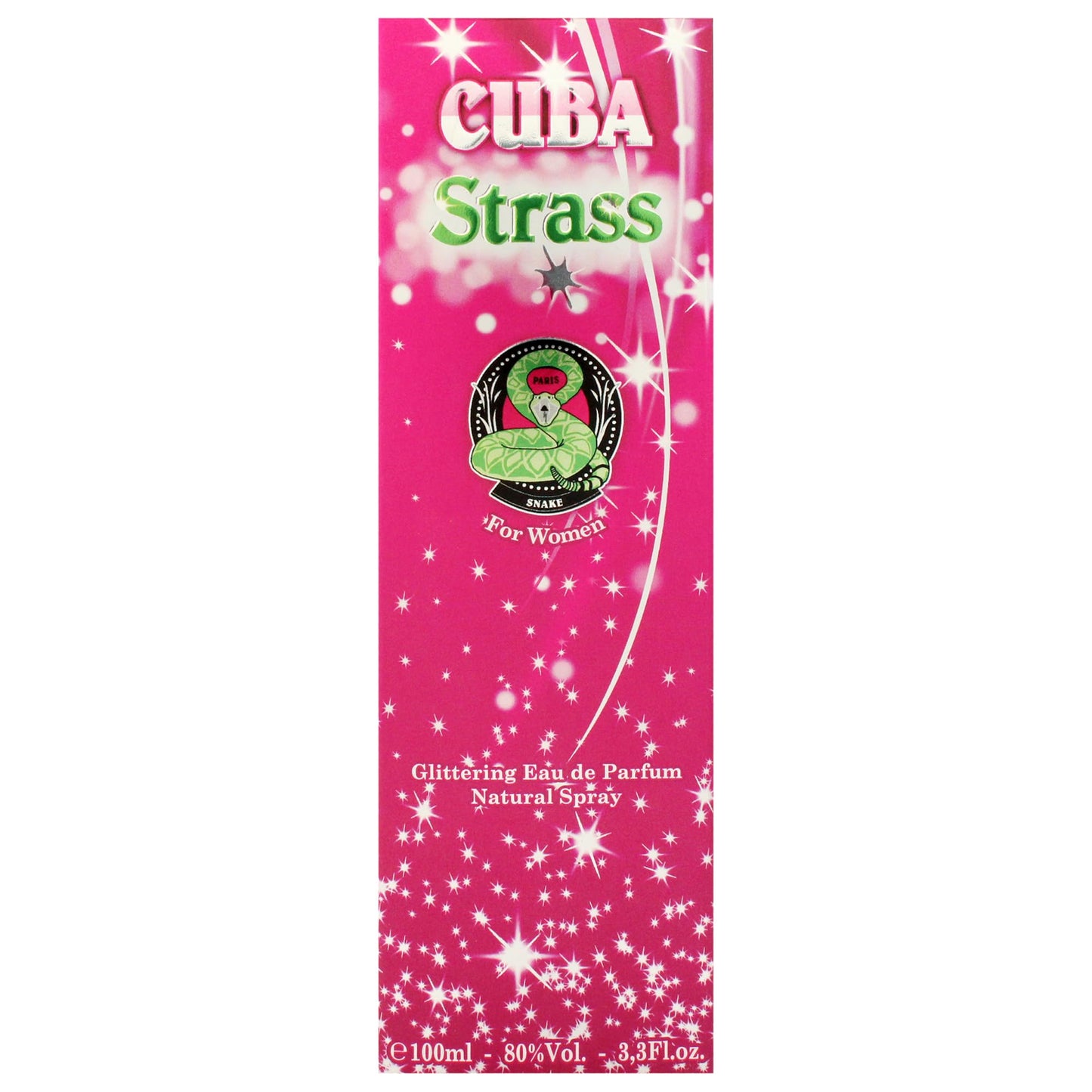 Cuba Cuba Strass Snake Women 3.3 oz EDP Spray Beauty & Personal Care Cuba
