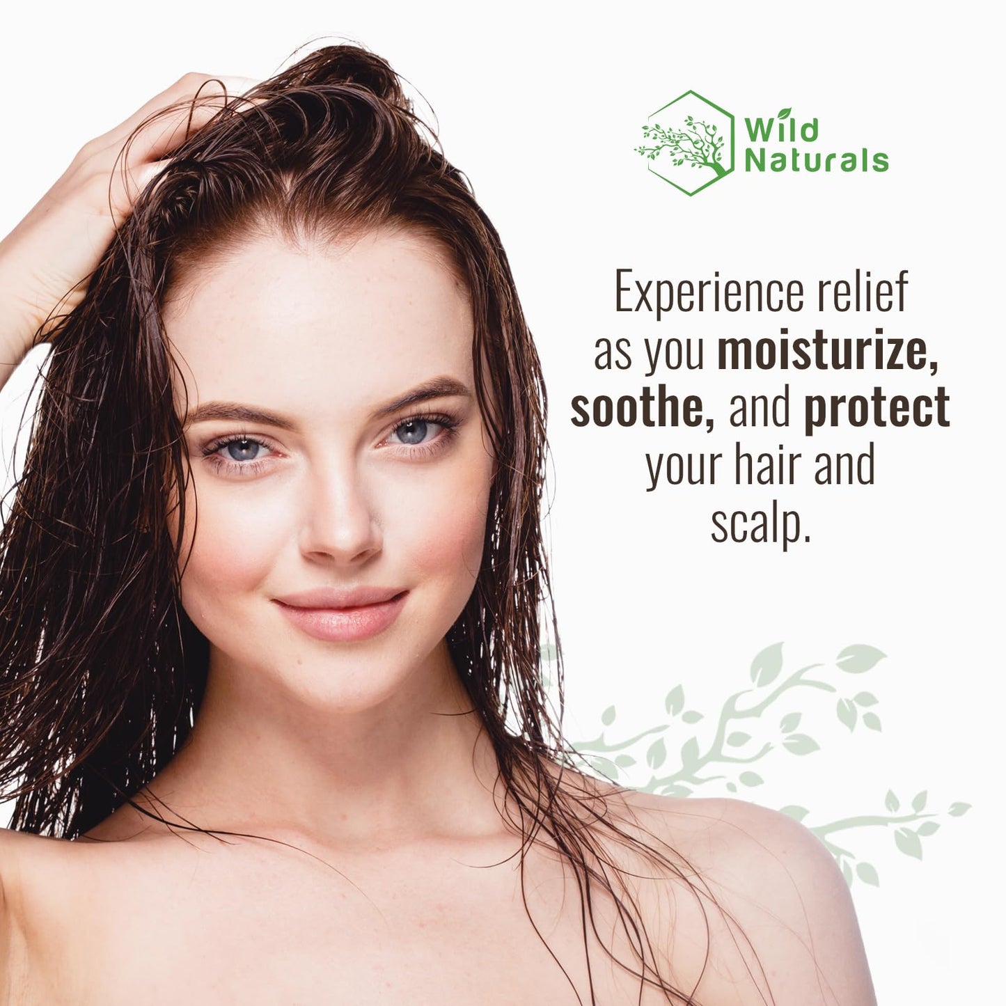 Manuka Honey Shampoo and Conditioner - Soothing Moisturizing Formula for Eczema, Psoriasis, Curly Hair, and Color-Safe - All Natural Set Beauty & Personal Care Wild Naturals