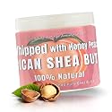 RA COSMETICS Whipped Shea Butter Honey Peach - 100% Pure and Natural African Shea Butter - Ultimate Handcrafted Moisturizer with Essential Vitamins Beauty & Personal Care RA COSMETICS